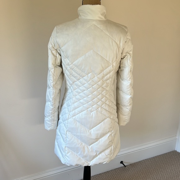 Eddie Bauer | White Down Parka Small - Picture 2 of 9